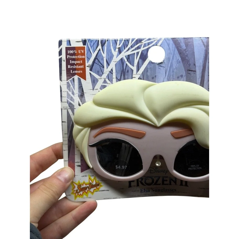 NEW Disney Frozen Elsa Kids Sunglasses Blue Mirror 100%UV Protection Sun-Staches